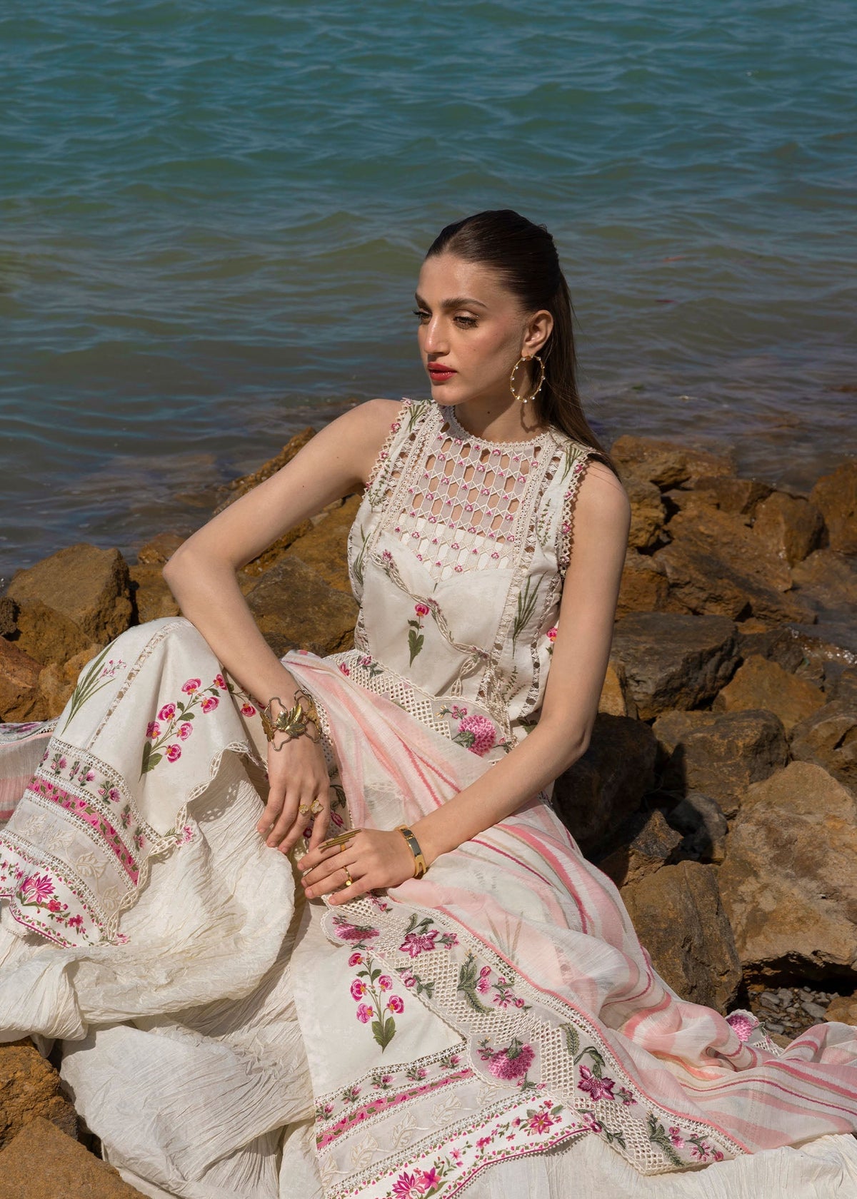 Crimson | Floe by Crimson | Once Upon A Flower - D9 B by Crimson - Designer Dress - Type: Ladies Clothes - Available at Libayah - 100% Original