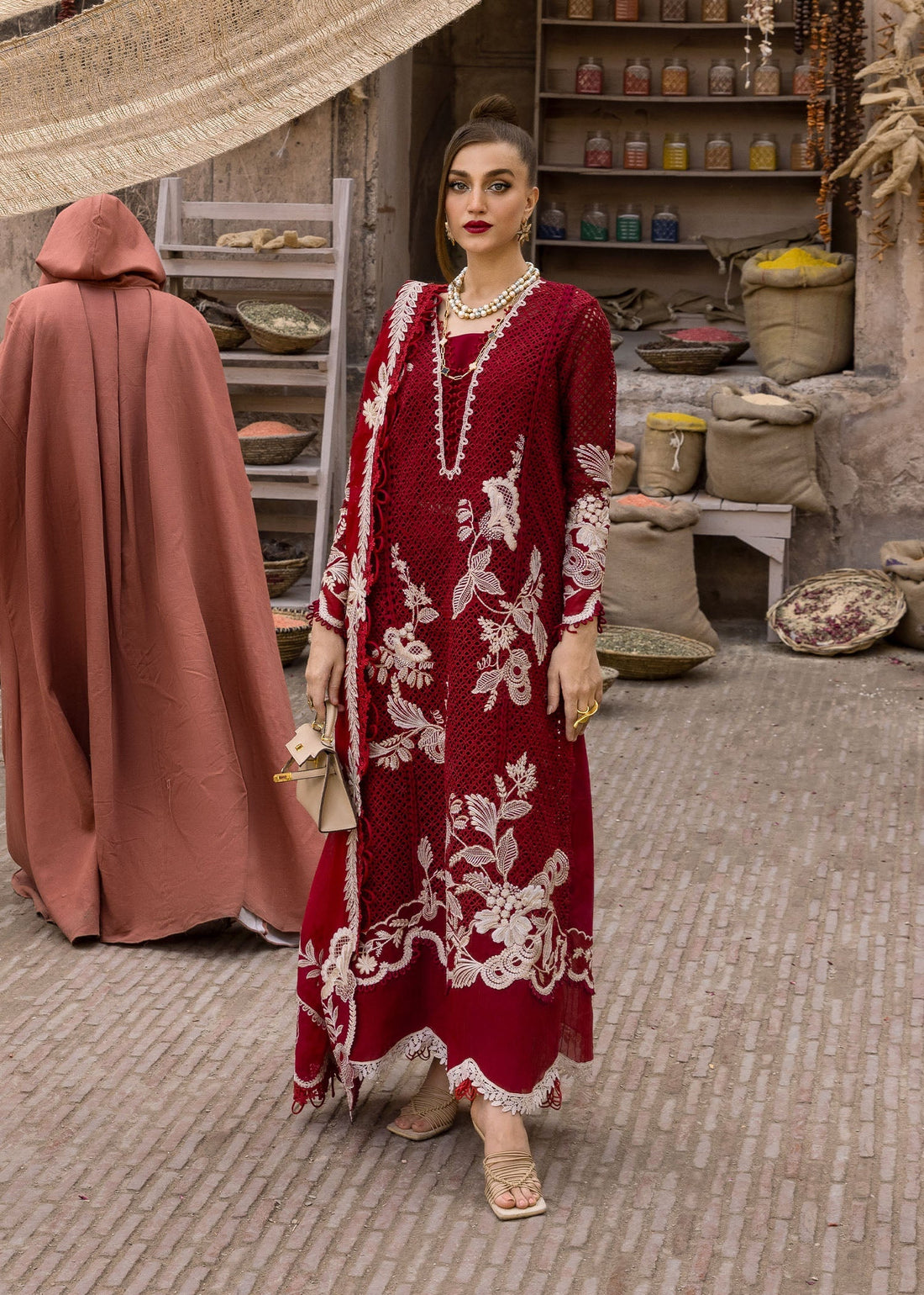 Crimson | Tasawar 25 | ONE TRUE LOVE - D6A by Crimson - Designer Dress - Type: Ladies Clothes - Available at Libayah - 100% Original