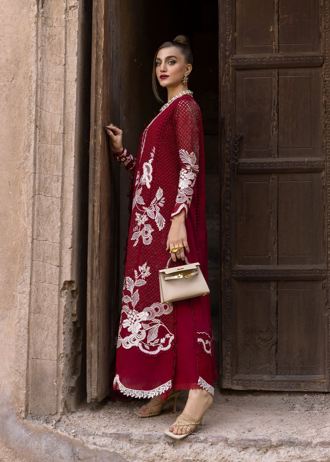 Crimson | Tasawar 25 | ONE TRUE LOVE - D6A by Crimson - Designer Dress - Type: Ladies Clothes - Available at Libayah - 100% Original