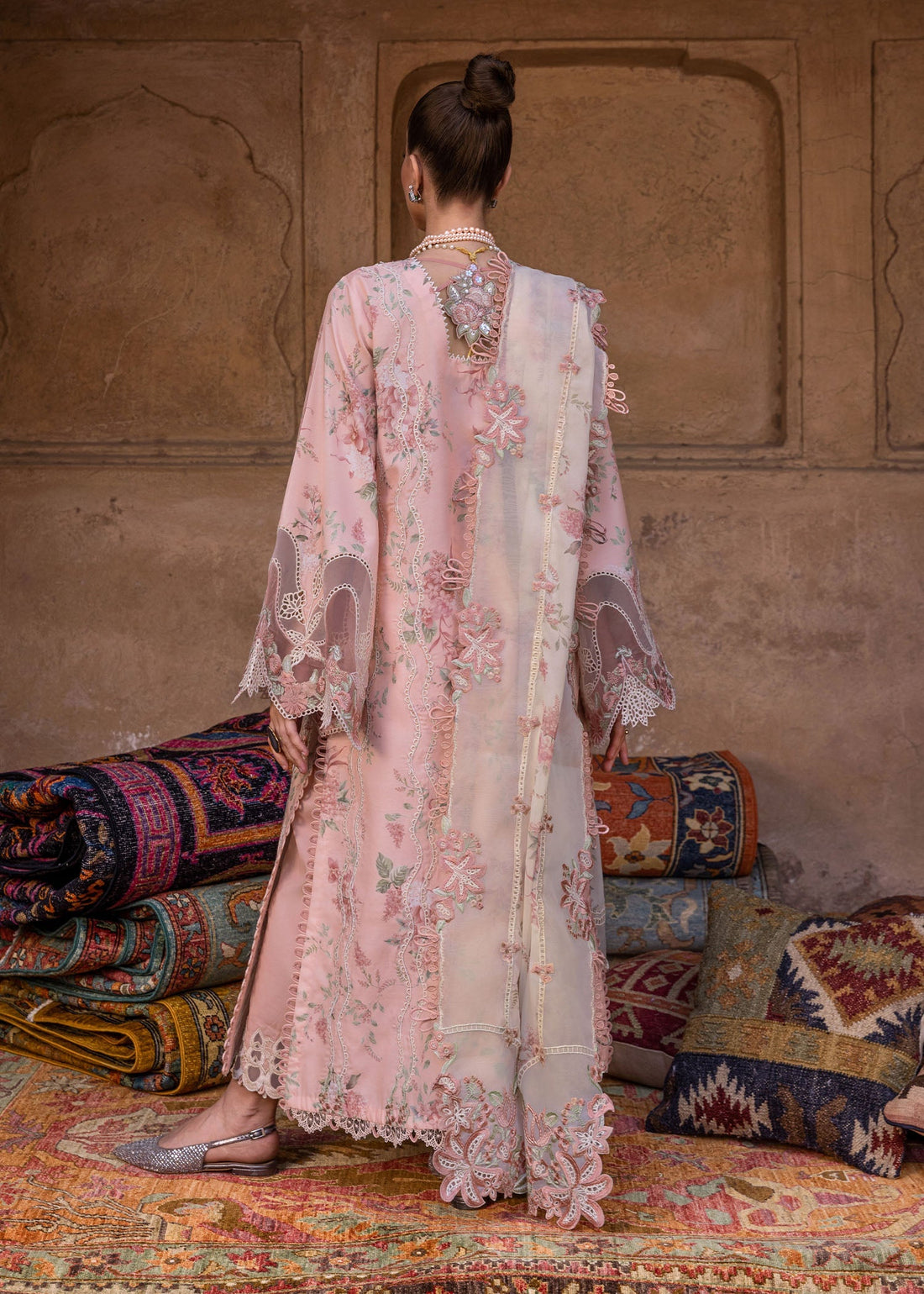 Crimson | Tasawar 25 | LAVENDER FALL - D5A by Crimson - Designer Dress - Type: Ladies Clothes - Available at Libayah - 100% Original