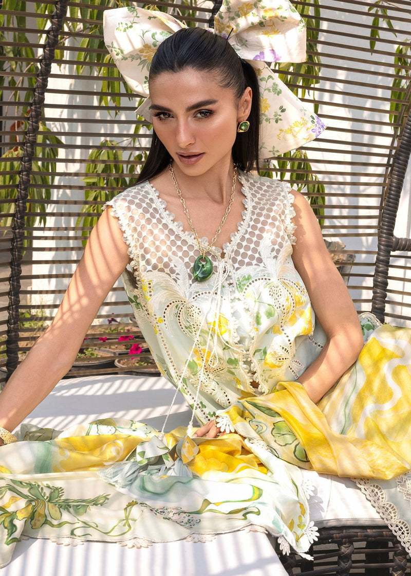 Crimson | flow lawn 26 | TROPIC TEASE - D4B - Designer Dress - Type : Ladies Clothes - Available at Libayah - 100% Original