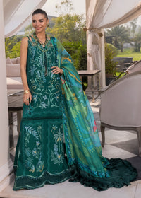 Crimson | flow lawn 26 | BEAUTY IN BLOOM - D3B - Designer Dress - Type : Ladies Clothes - Available at Libayah - 100% Original
