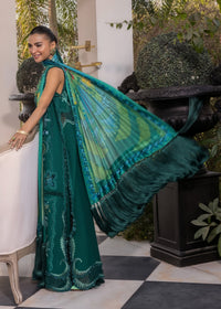 Crimson | flow lawn 26 | BEAUTY IN BLOOM - D3B - Designer Dress - Type : Ladies Clothes - Available at Libayah - 100% Original