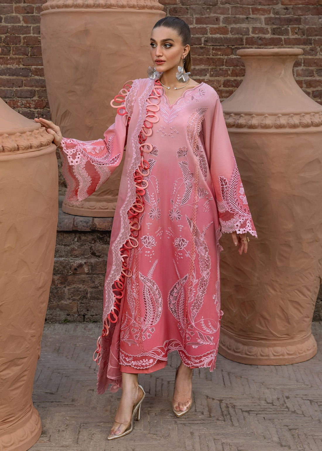 Crimson | Tasawar 25 | ALL THINGS OMBRE - D1B by Crimson - Designer Dress - Type: Ladies Clothes - Available at Libayah - 100% Original
