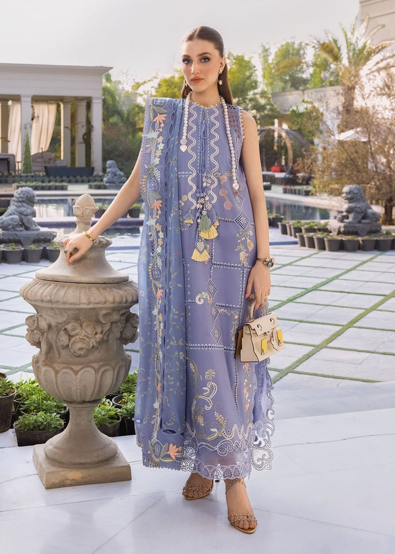 Crimson | flow lawn 26 | FLORAL SERENITY-D1B - Designer Dress - Type : Ladies Clothes - Available at Libayah - 100% Original