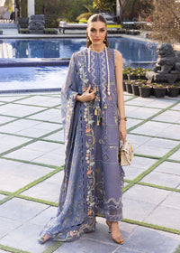 Crimson | flow lawn 26 | FLORAL SERENITY-D1B - Designer Dress - Type : Ladies Clothes - Available at Libayah - 100% Original