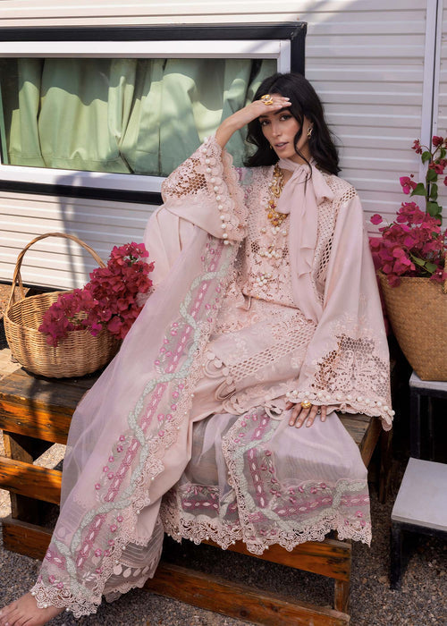Saira Shakira | Luxury Lawn 25 | LEYLA-A by Saira Shakira - Designer Dress - Type: Ladies Clothes - Available at Libayah - 100% Original