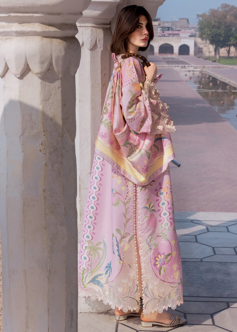 Crimson | flow lawn 26 | OUT OF MANY HEARTS - D6A - Designer Dress - Type : Ladies Clothes - Available at Libayah - 100% Original