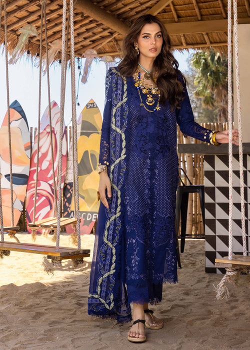 Saira Shakira | Luxury Lawn 25 | LEYLA-B by Saira Shakira - Designer Dress - Type: Ladies Clothes - Available at Libayah - 100% Original