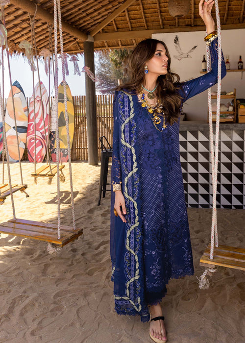 Saira Shakira | Luxury Lawn 25 | LEYLA-B by Saira Shakira - Designer Dress - Type: Ladies Clothes - Available at Libayah - 100% Original