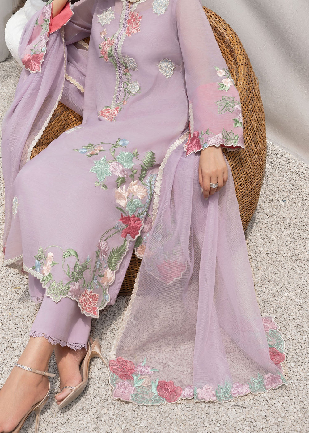 Saira Shakira | Rosea Casual Pret 25 | Irise by Saira Shakira - Designer Dress  - Type : Ladies Clothes - Available at Libayah - 100% Original 