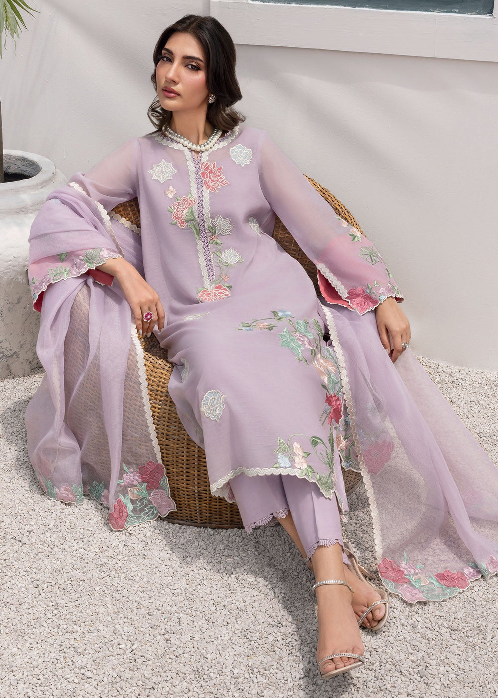 Saira Shakira | Rosea Casual Pret 25 | Irise by Saira Shakira - Designer Dress  - Type : Ladies Clothes - Available at Libayah - 100% Original 