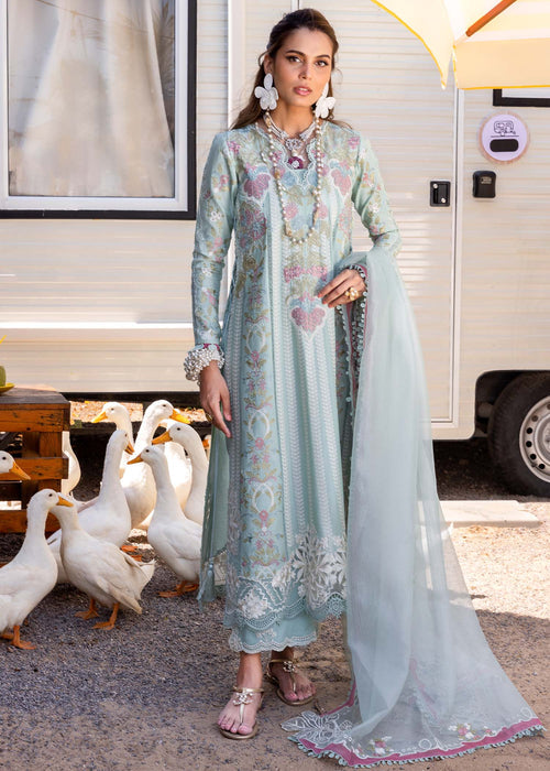 Saira Shakira | Luxury Lawn 25 | DILARA-A by Saira Shakira - Designer Dress - Type: Ladies Clothes - Available at Libayah - 100% Original