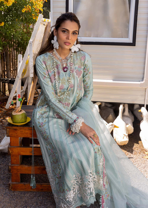 Saira Shakira | Luxury Lawn 25 | DILARA-A by Saira Shakira - Designer Dress - Type: Ladies Clothes - Available at Libayah - 100% Original
