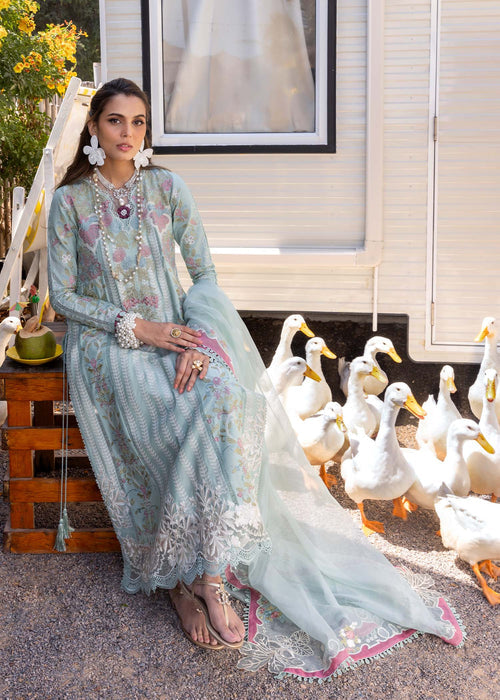 Saira Shakira | Luxury Lawn 25 | DILARA-A by Saira Shakira - Designer Dress - Type: Ladies Clothes - Available at Libayah - 100% Original