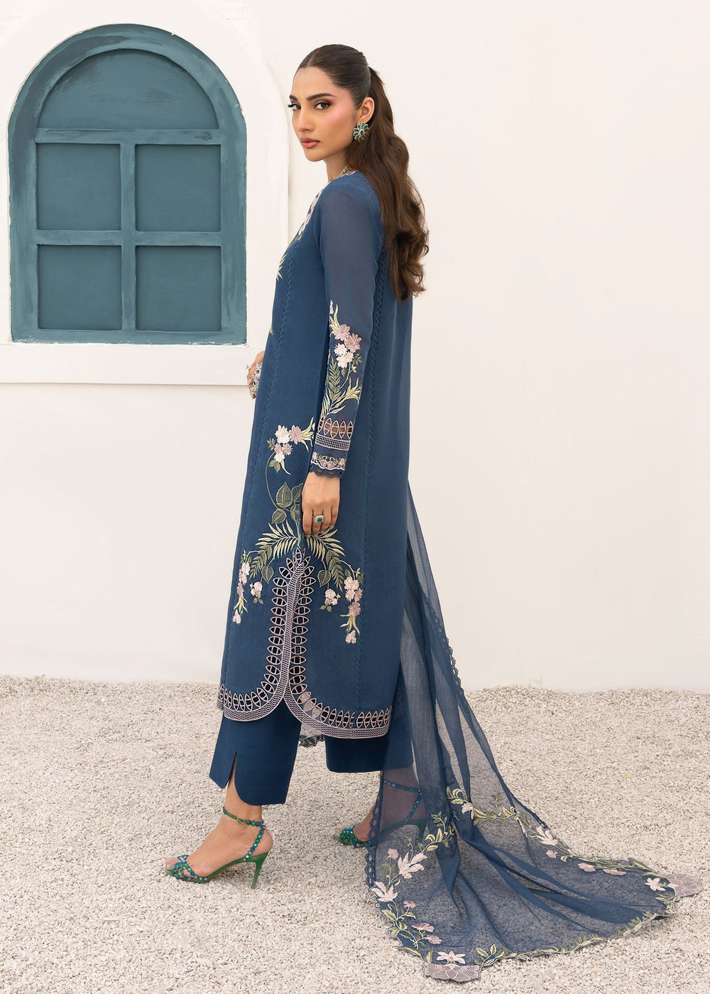 Saira Shakira | Rosea Casual Pret 25 | Midnight by Saira Shakira - Designer Dress  - Type : Ladies Clothes - Available at Libayah - 100% Original 