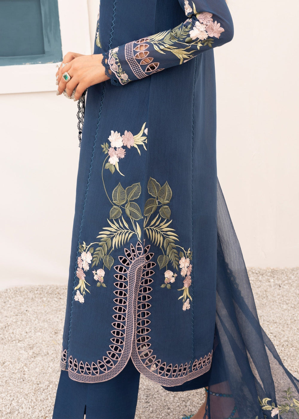 Saira Shakira | Rosea Casual Pret 25 | Midnight by Saira Shakira - Designer Dress  - Type : Ladies Clothes - Available at Libayah - 100% Original 