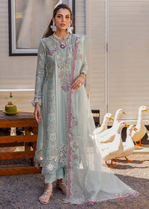 Saira Shakira | Luxury Lawn 25 | DILARA-A by Saira Shakira - Designer Dress - Type: Ladies Clothes - Available at Libayah - 100% Original
