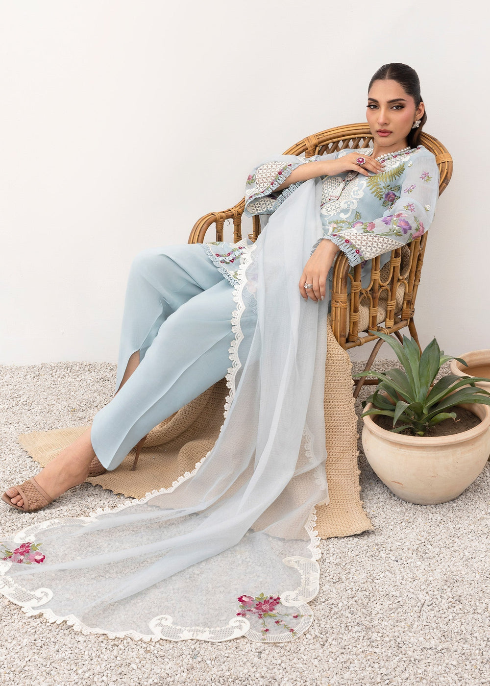 Saira Shakira | Rosea Casual Pret 25 | Mirae by Saira Shakira - Designer Dress  - Type : Ladies Clothes - Available at Libayah - 100% Original 