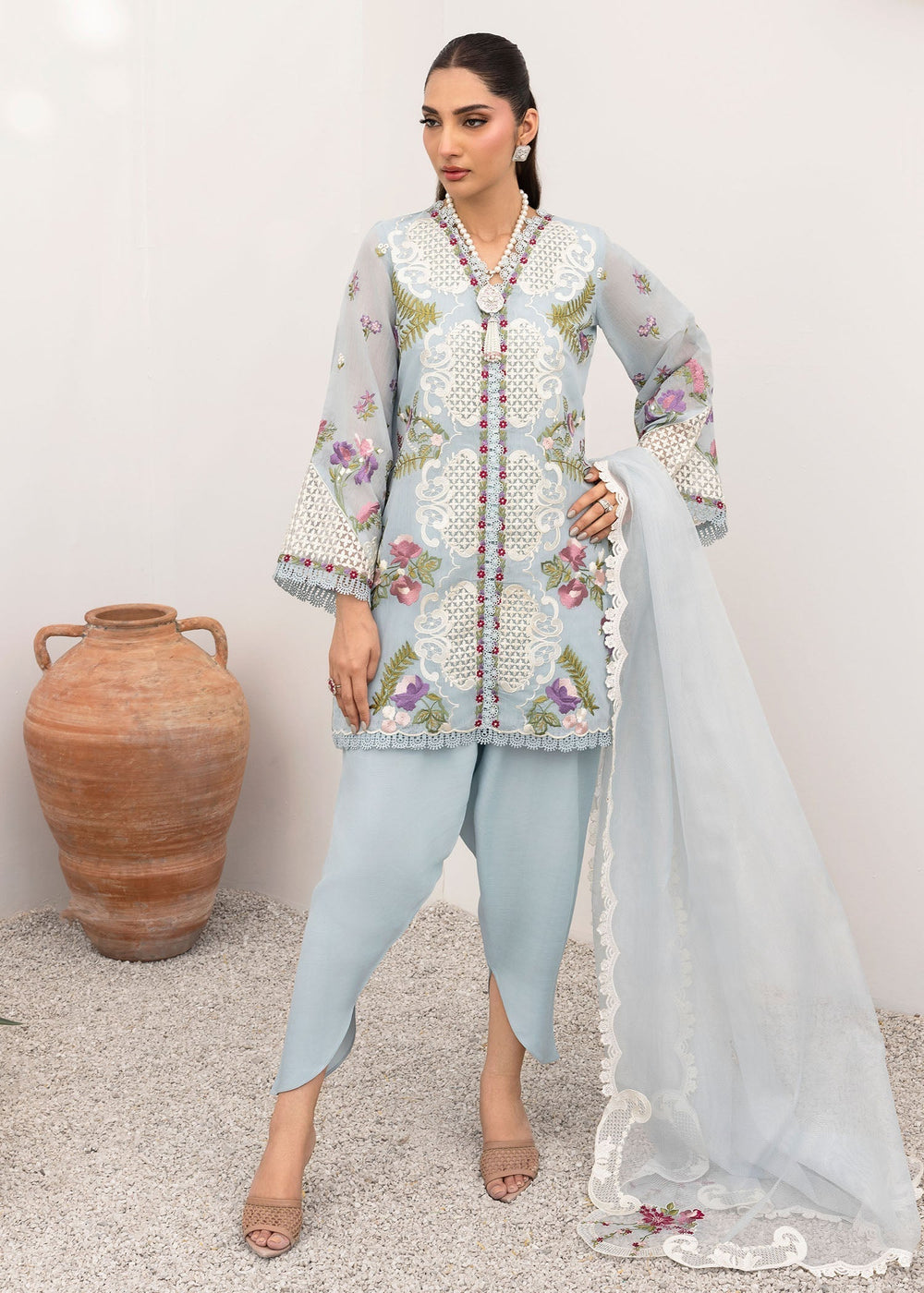 Saira Shakira | Rosea Casual Pret 25 | Mirae by Saira Shakira - Designer Dress  - Type : Ladies Clothes - Available at Libayah - 100% Original 