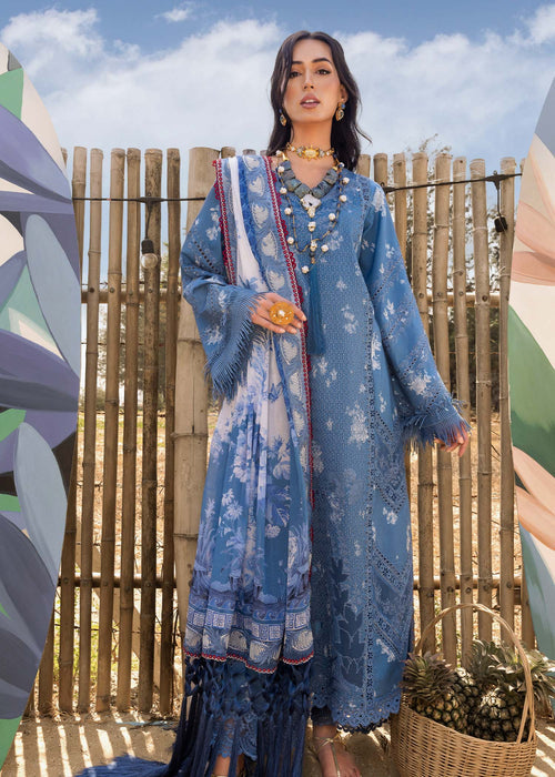 Saira Shakira | Luxury Lawn 25 | CECIL-A by Saira Shakira - Designer Dress - Type: Ladies Clothes - Available at Libayah - 100% Original
