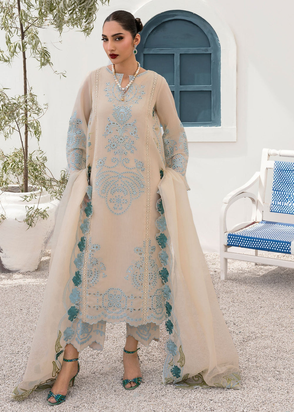 Saira Shakira | Rosea Casual Pret 25 | Serra by Saira Shakira - Designer Dress  - Type : Ladies Clothes - Available at Libayah - 100% Original 