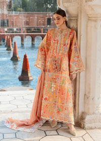 Crimson | flow lawn 26 | A SUMMER DANCE - D2A - Designer Dress - Type : Ladies Clothes - Available at Libayah - 100% Original