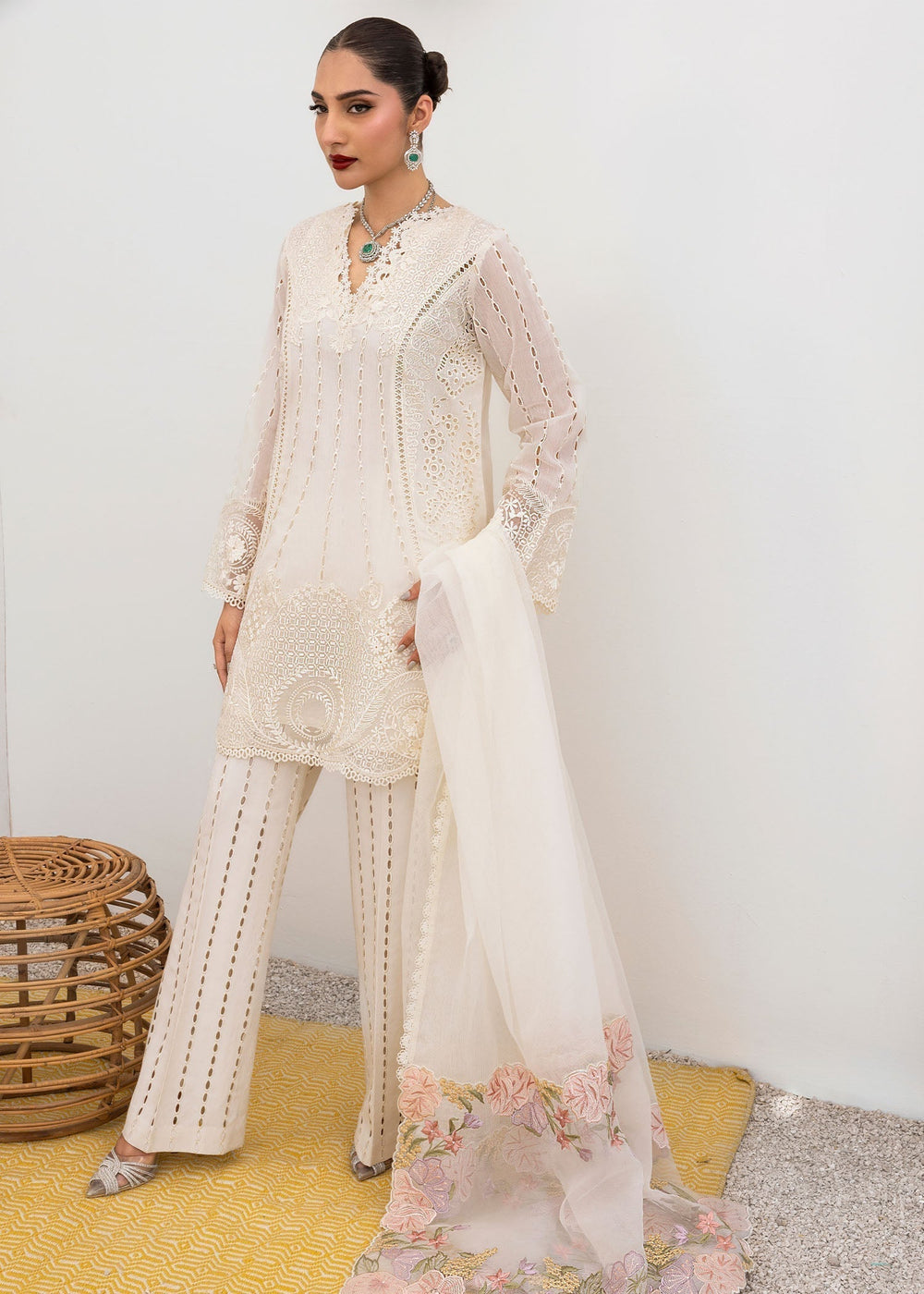 Saira Shakira | Rosea Casual Pret 25 | Dew by Saira Shakira - Designer Dress  - Type : Ladies Clothes - Available at Libayah - 100% Original 