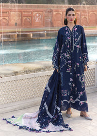 Crimson | flow lawn 26 | MANIFESTED MEADOWS - D7B - Designer Dress - Type : Ladies Clothes - Available at Libayah - 100% Original