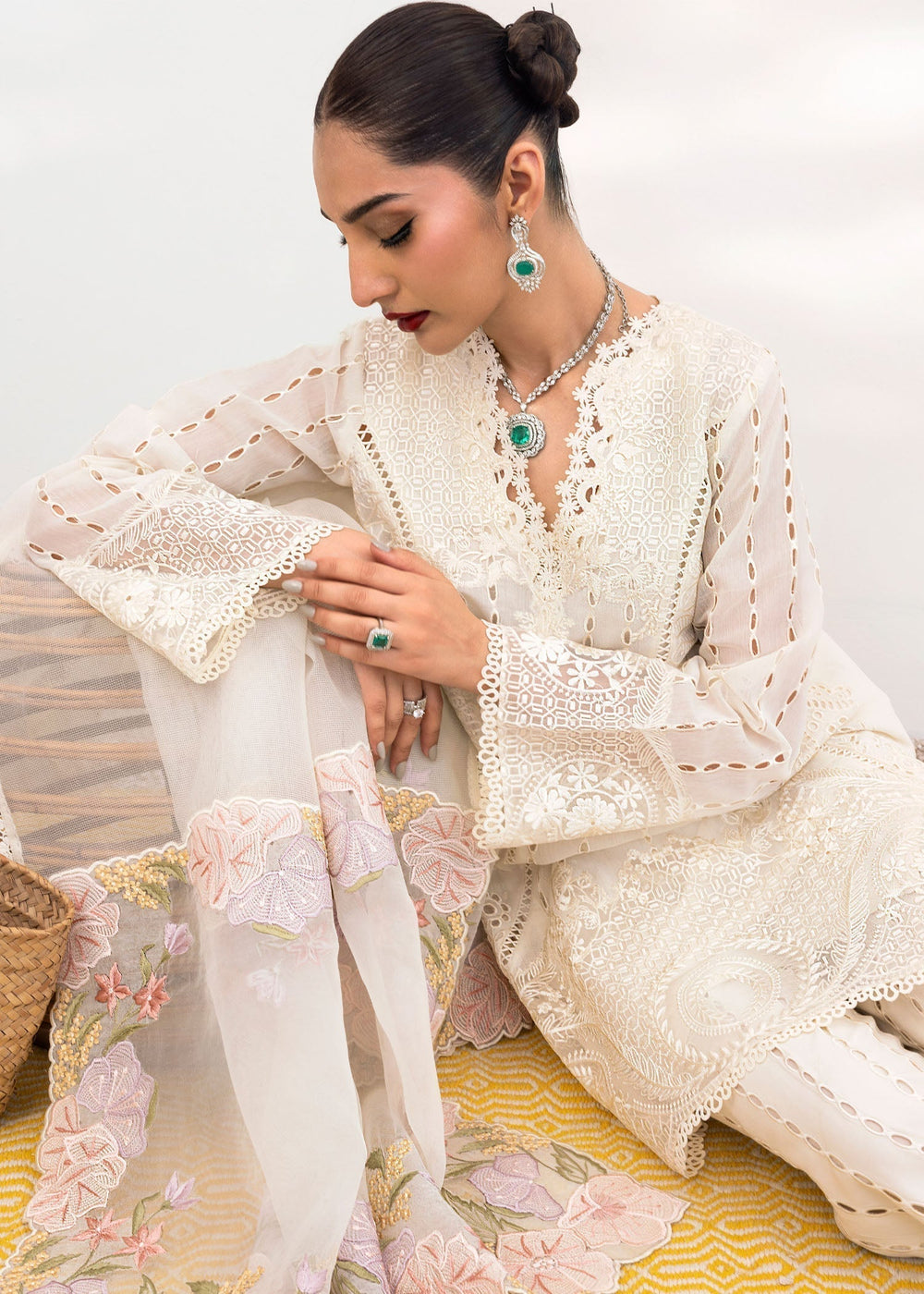 Saira Shakira | Rosea Casual Pret 25 | Dew by Saira Shakira - Designer Dress  - Type : Ladies Clothes - Available at Libayah - 100% Original 