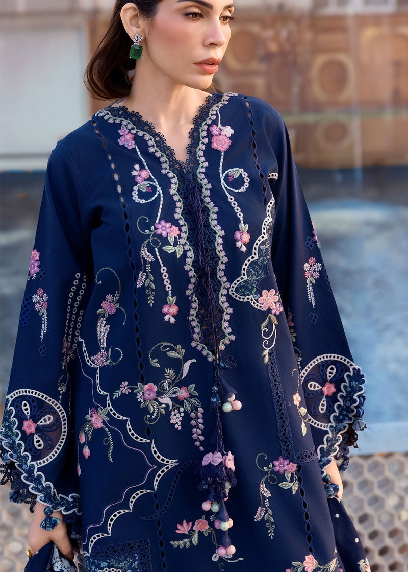 Crimson | flow lawn 26 | MANIFESTED MEADOWS - D7B - Designer Dress - Type : Ladies Clothes - Available at Libayah - 100% Original