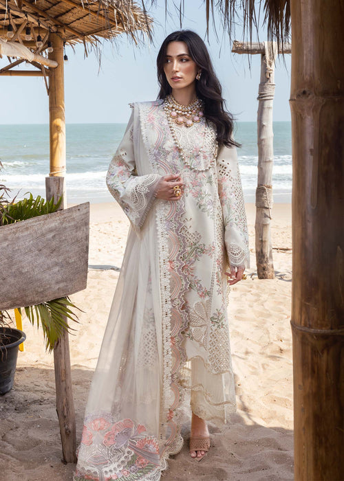 Saira Shakira | Luxury Lawn 25 | DAHLIA-A by Saira Shakira - Designer Dress - Type: Ladies Clothes - Available at Libayah - 100% Original