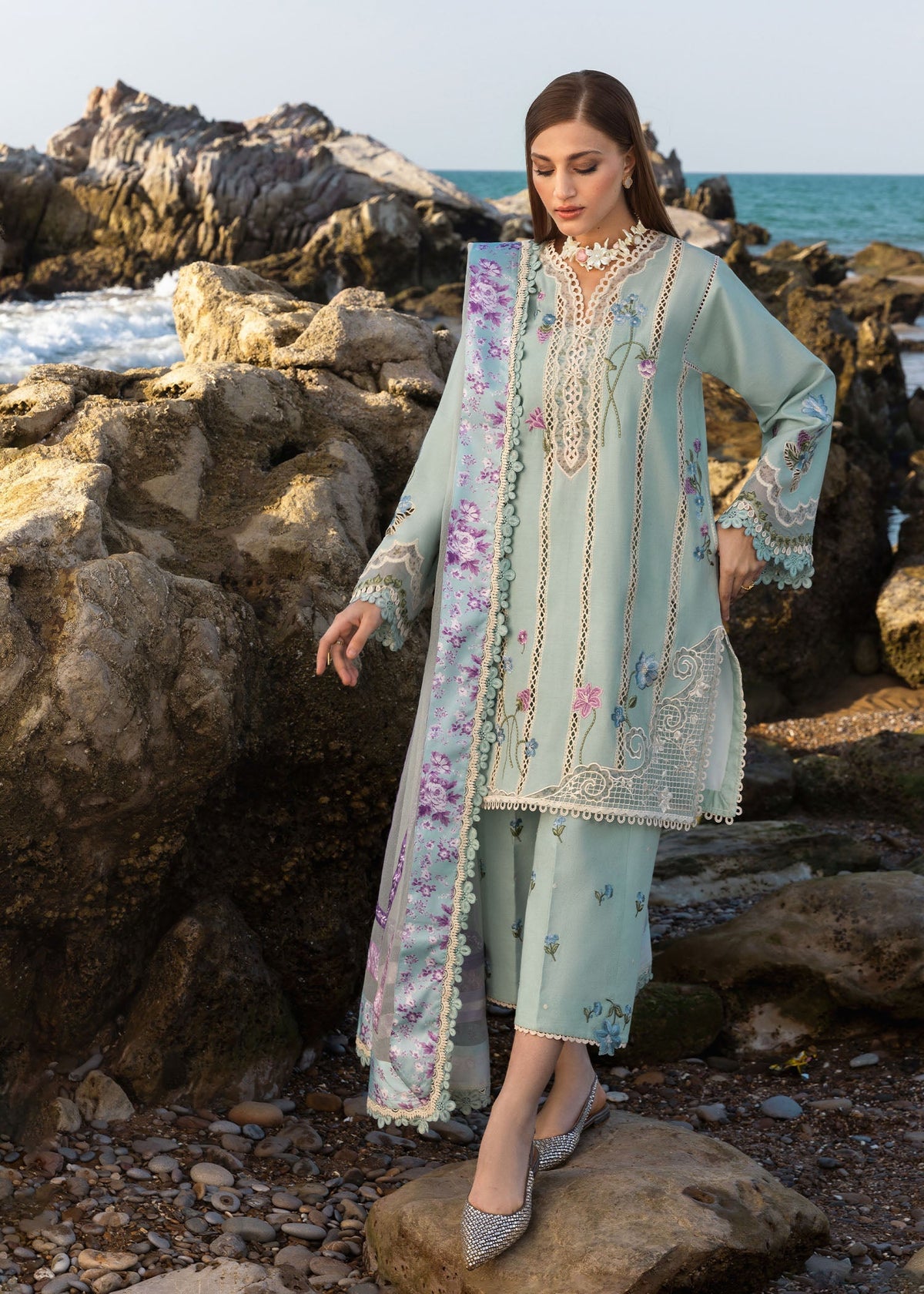 Crimson | Floe by Crimson | Floral Crush - D6 A by Crimson - Designer Dress - Type: Ladies Clothes - Available at Libayah - 100% Original