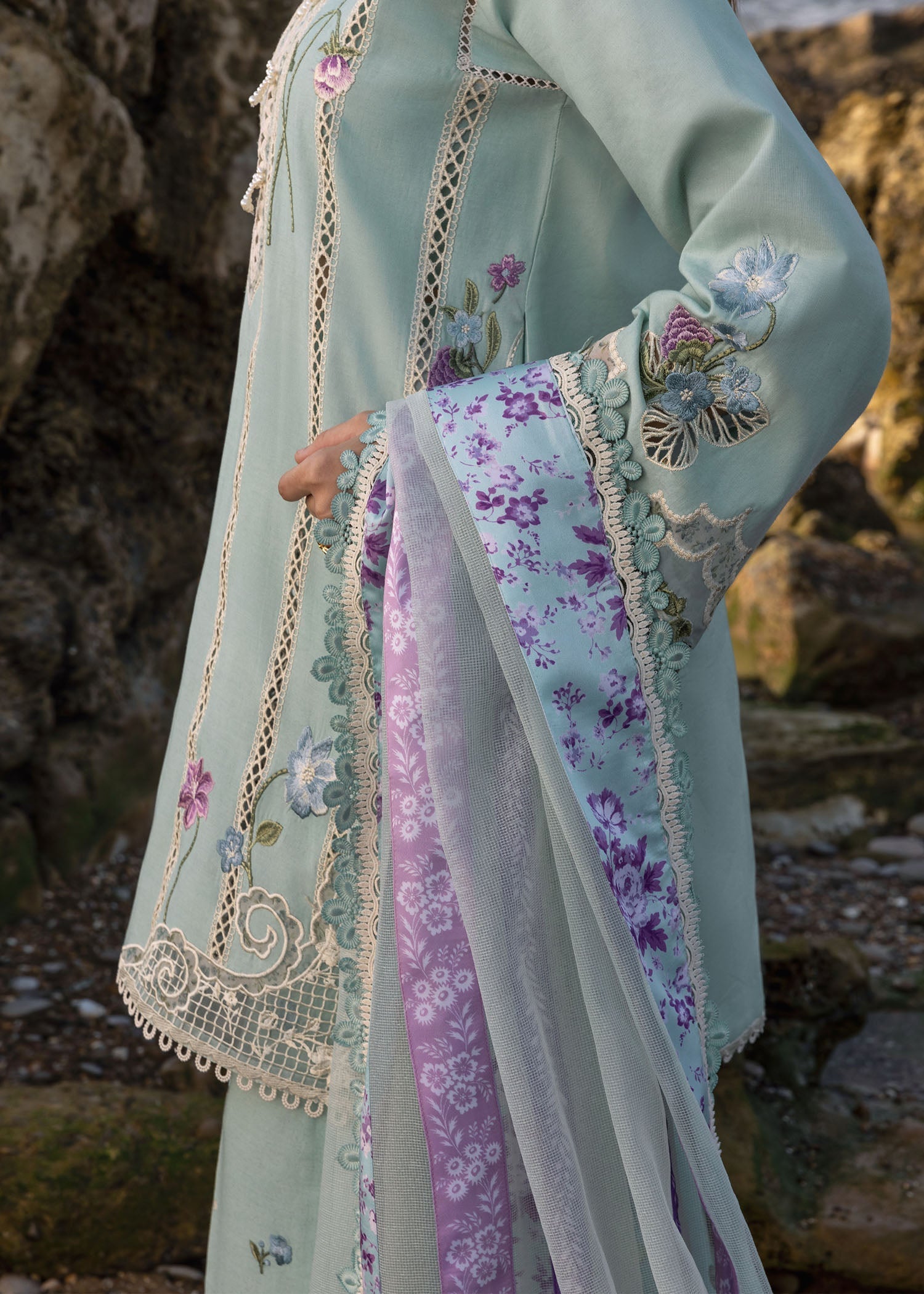 Crimson | Floe by Crimson | Floral Crush - D6 A by Crimson - Designer Dress - Type: Ladies Clothes - Available at Libayah - 100% Original