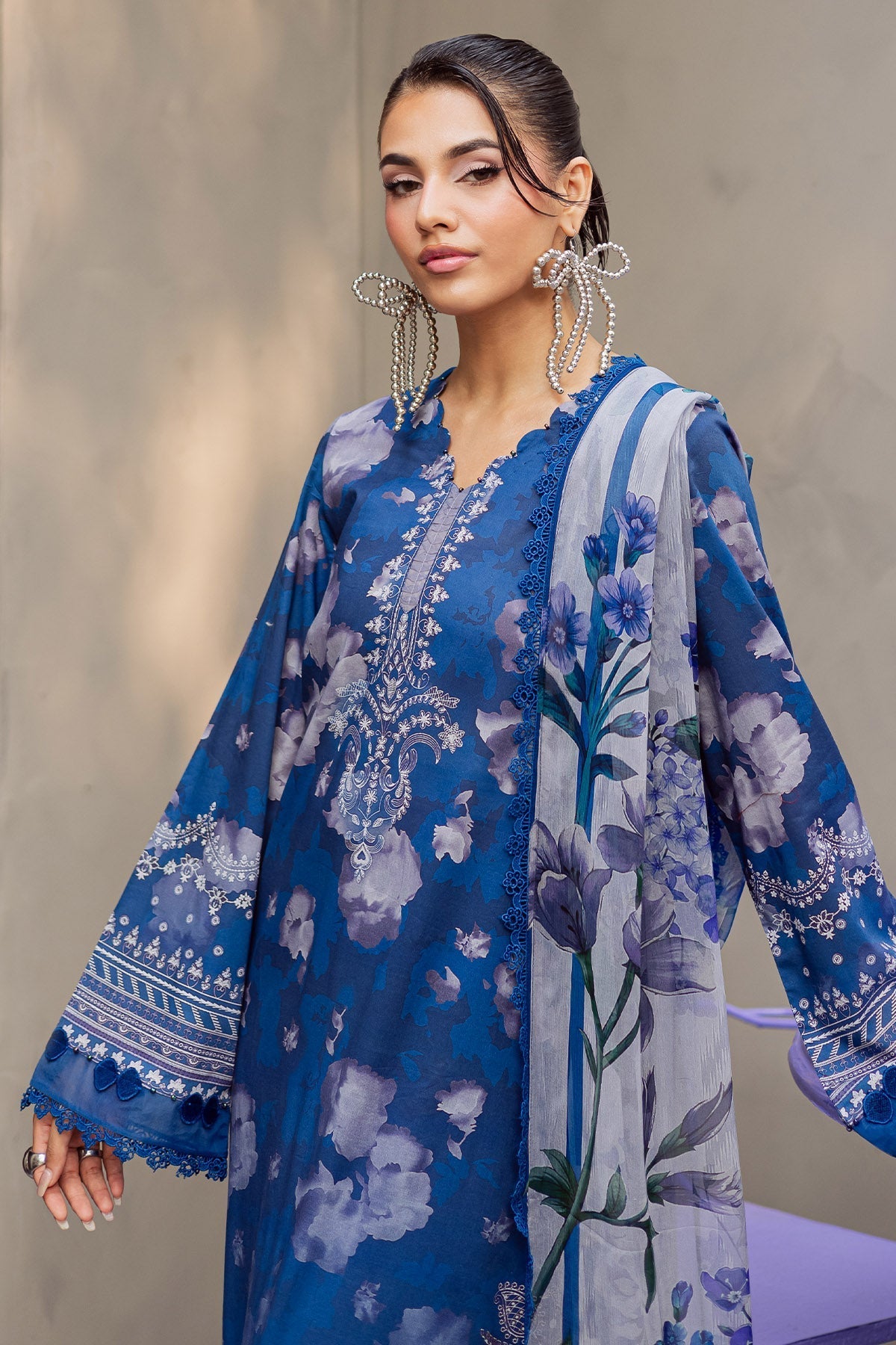 Nureh | Signature Prints 26 | SP-157 by Nureh - Designer Dress  - Type : Ladies Clothes - Available at Libayah - 100% Original 