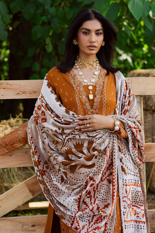 Nureh | Exclusive Leather Peach | NE-188 by Nureh - Designer Dress  - Type : Ladies Clothes - Available at Libayah - 100% Original 