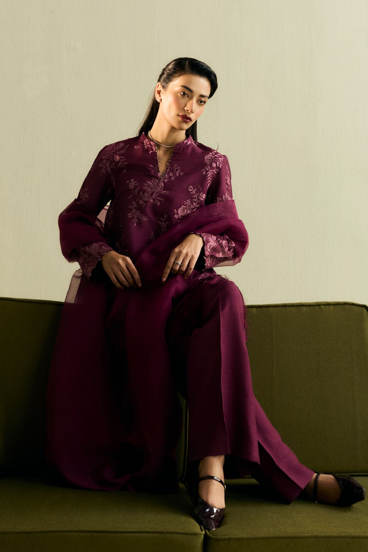 Zara Shahjahan | Festive Wear 25 | ZR25F0215 by Zara Shahjahan - Designer Dress  - Type : Ladies Clothes - Available at Libayah - 100% Original 