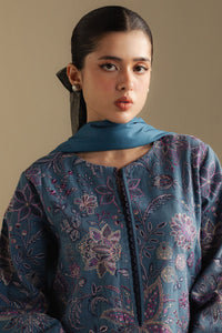 Zara Shahjahan | Coco Winter 25 | Mist-2B - Designer Dress - Type : Ladies Clothes - Available at Libayah - 100% Original