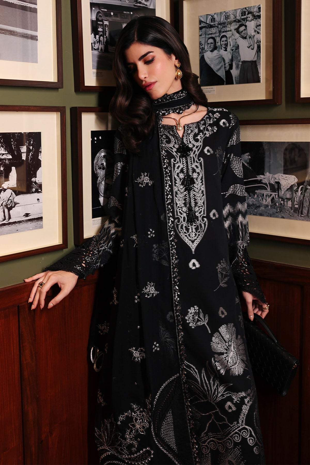 Nureh | Exclusive Jacquard | NE-227 - Designer Dress - Type : Ladies Clothes - Available at Libayah - 100% Original