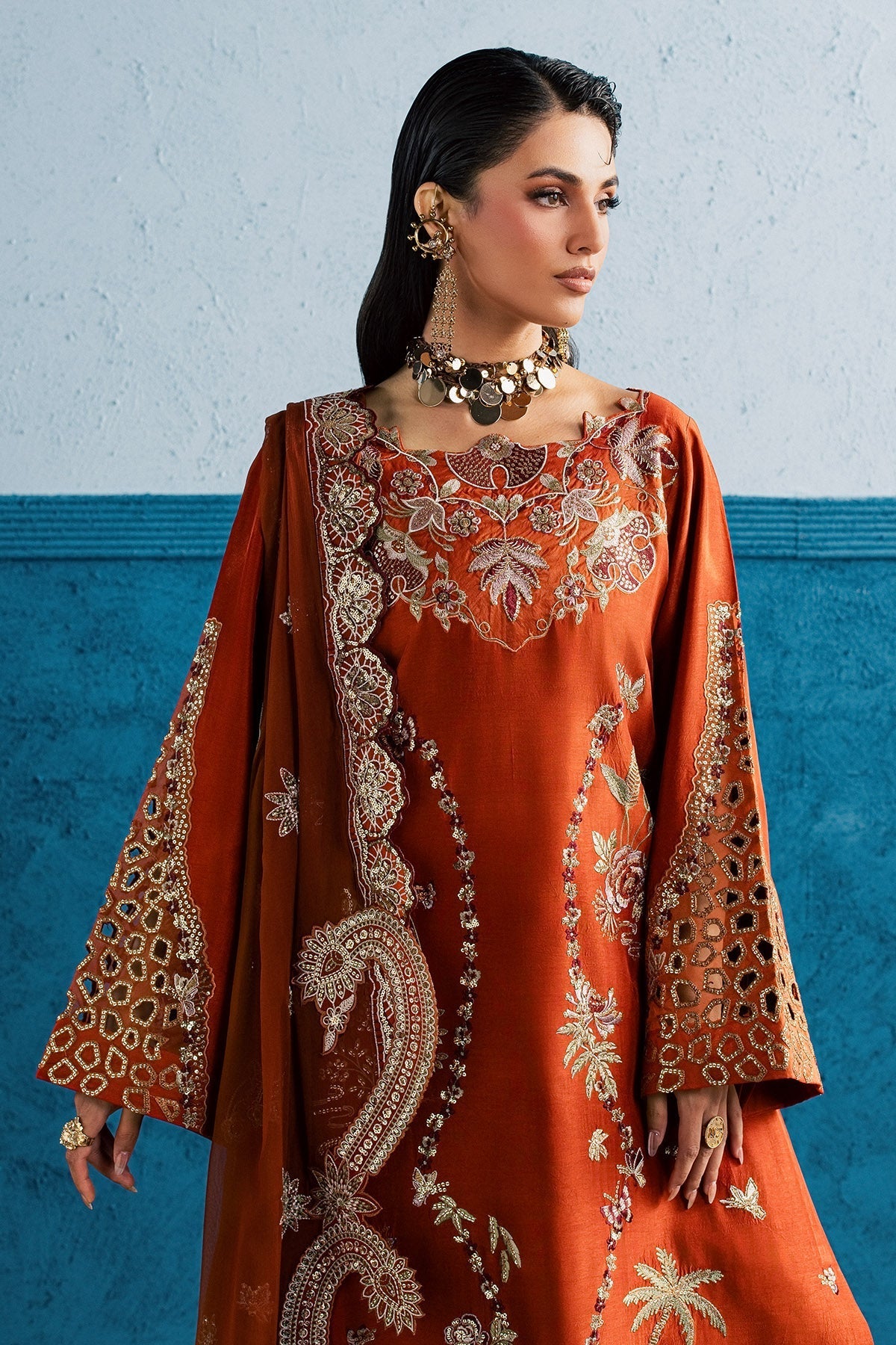 Nureh | Fancy Formal 26 | NP-827 by Nureh - Designer Dress  - Type : Ladies Clothes - Available at Libayah - 100% Original 