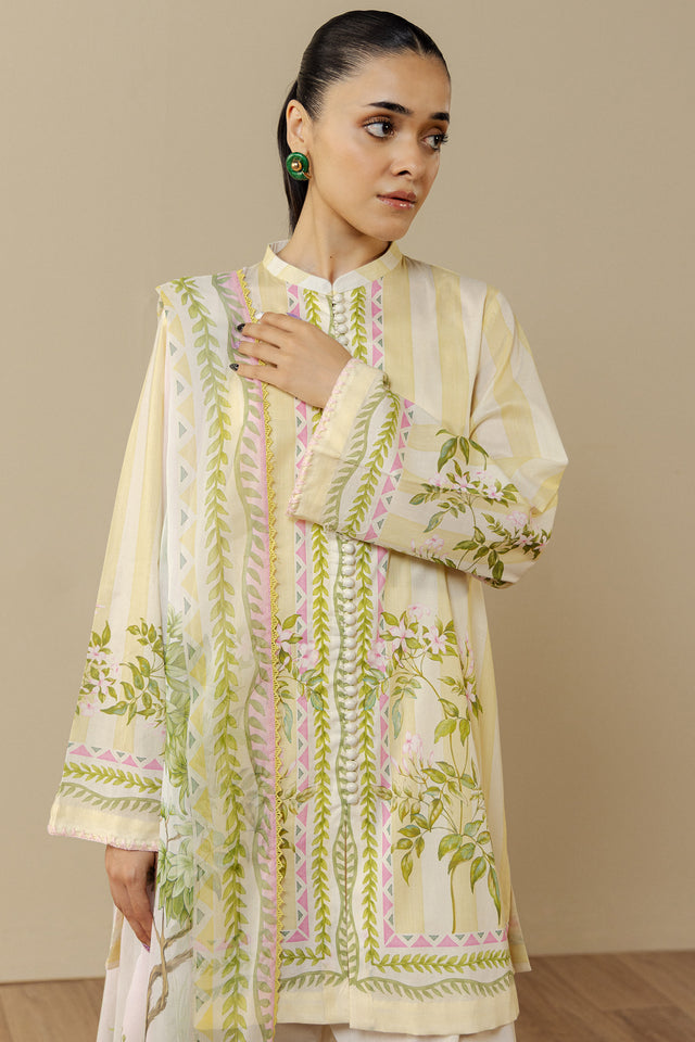 Zara Shahjahan | Coco Prints 26 | Nerine-1B by Zara Shahjahan - Designer Dress  - Type : Ladies Clothes - Available at Libayah - 100% Original 
