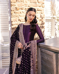 Faiza Saqlain | Adeen Formals | Vespera by Faiza Saqlain - Designer Dress - Type: Ladies Clothes - Available at Libayah - 100% Original