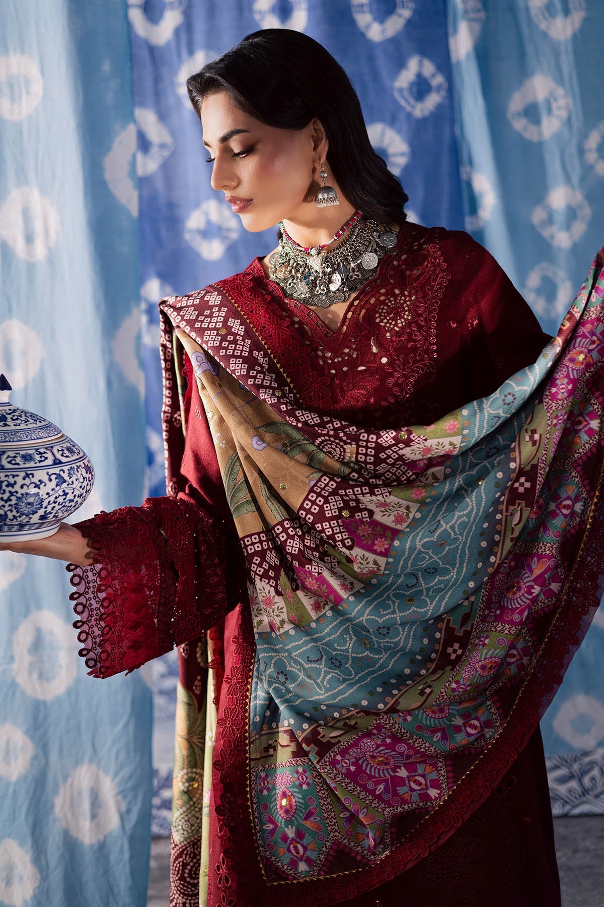 Nureh | Bazaar Luxe 25 | NE-204 by Nureh - Designer Dress  - Type : Ladies Clothes - Available at Libayah - 100% Original 