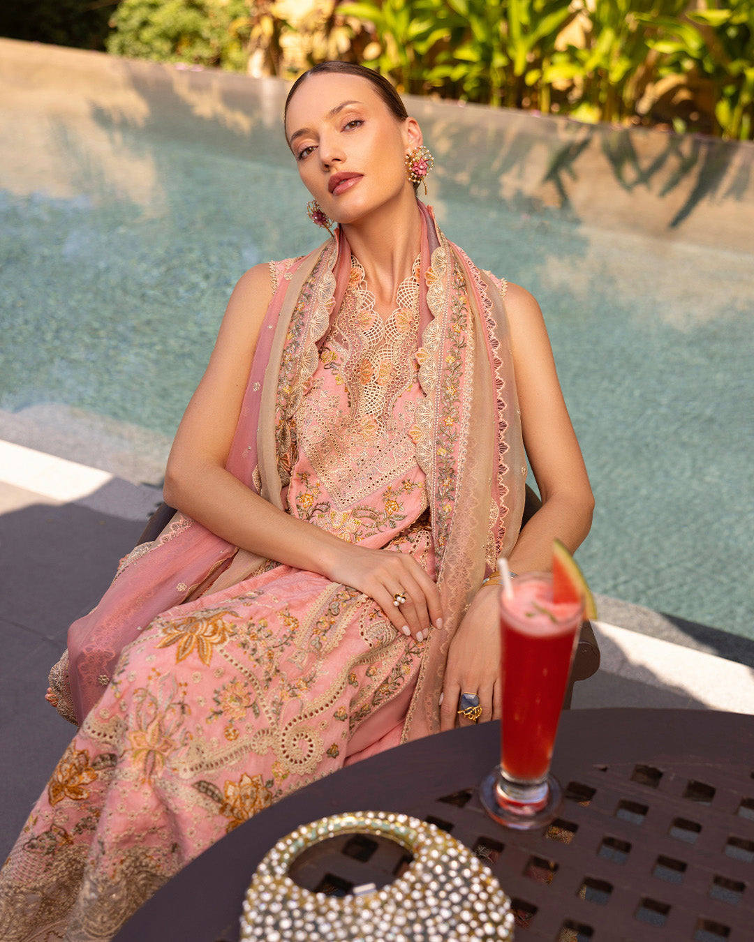 Faiza Saqlain | Zinnia Lawn 25 | Peony by Faiza Saqlain - Designer Dress - Type: Ladies Clothes - Available at Libayah - 100% Original
