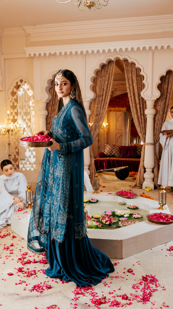 Zebtan | Zircon Wedding Formals | ZARTASHA ZQ-03 by Zebtan - Designer Dress - Type: Ladies Clothes - Available at Libayah - 100% Original