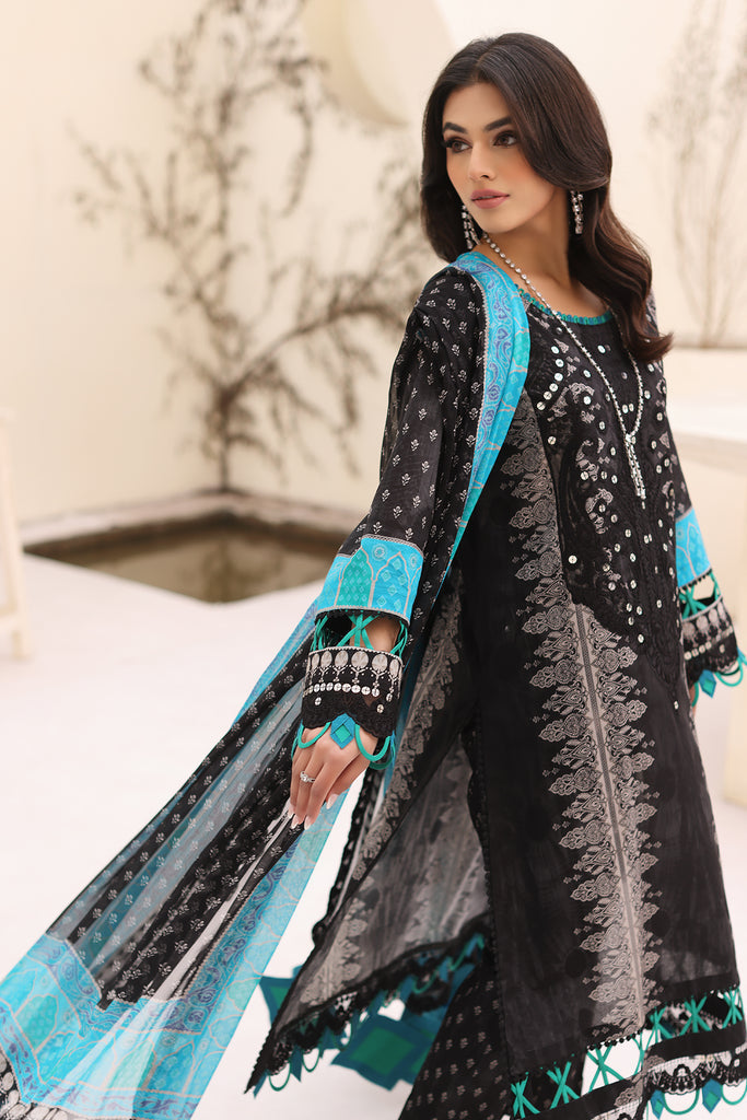 Charizma | Naranji Embroidered Lawn 24 | CN4-002 by Charizma - Designer Dress - Type: Ladies Clothes - Available at Libayah - 100% Original