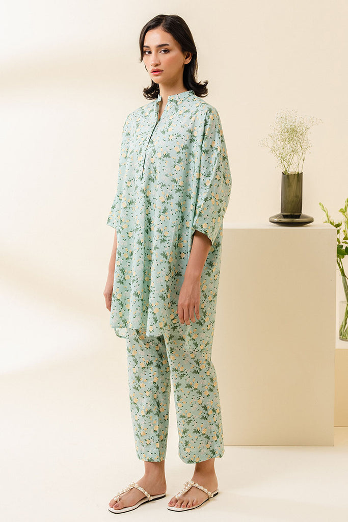 Cross Stitch | Daily Wear | AQUA MINT by Cross Stitch - Designer Dress - Type: Casuals - Available at Libayah - 100% Original