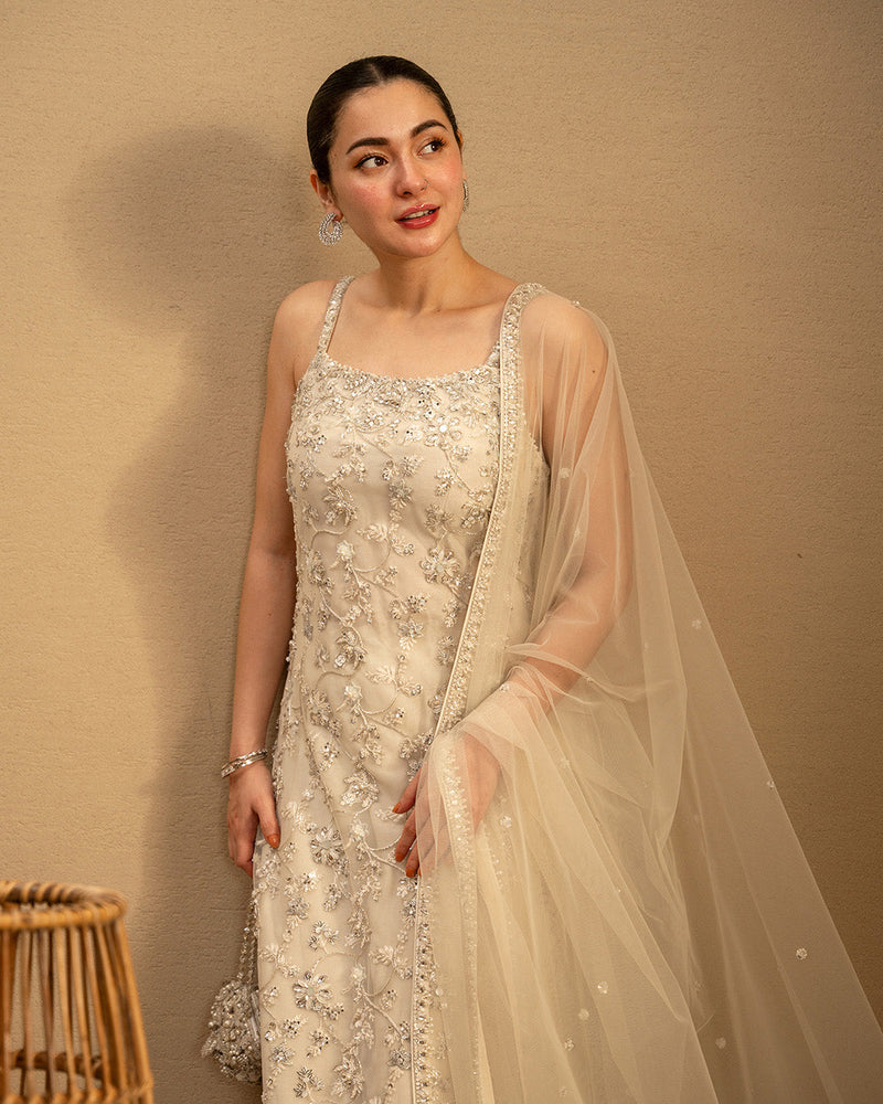 Faiza Saqlain | Reina Luxe | Penina by Faiza Saqlain - Designer Dress  - Type : Ladies Clothes - Available at Libayah - 100% Original 