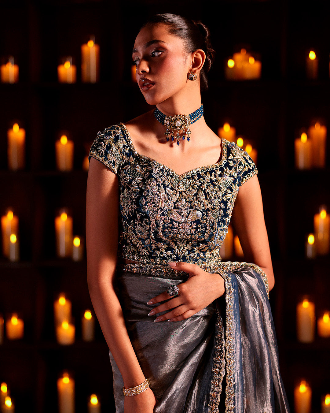 Faiza Saqlain | Zaeva Wedding Formals | Lenita by Faiza Saqlain - Designer Dress  - Type : Ladies Clothes - Available at Libayah - 100% Original 