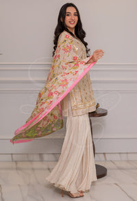 Afrozeh | Basic Pret 26 RTW | NACRE by Afrozeh - Designer Dress  - Type : Ladies Clothes - Available at Libayah - 100% Original 